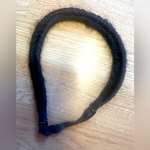 💜 Dark Brown Fishtail Braid Synthetic Hair Headband